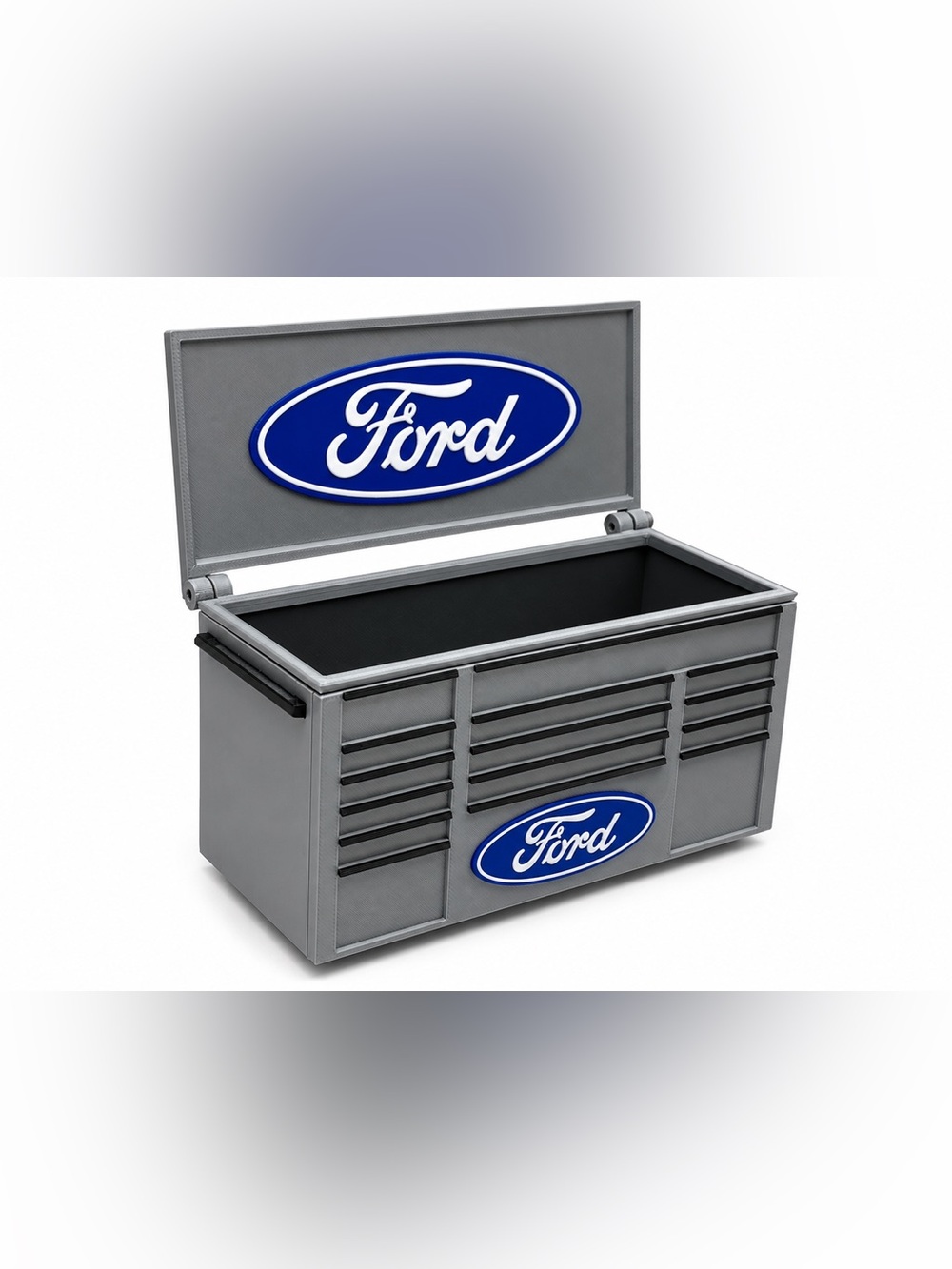 Ford Mini Toolbox Pen And Trinket Holder Desk Top Organizer